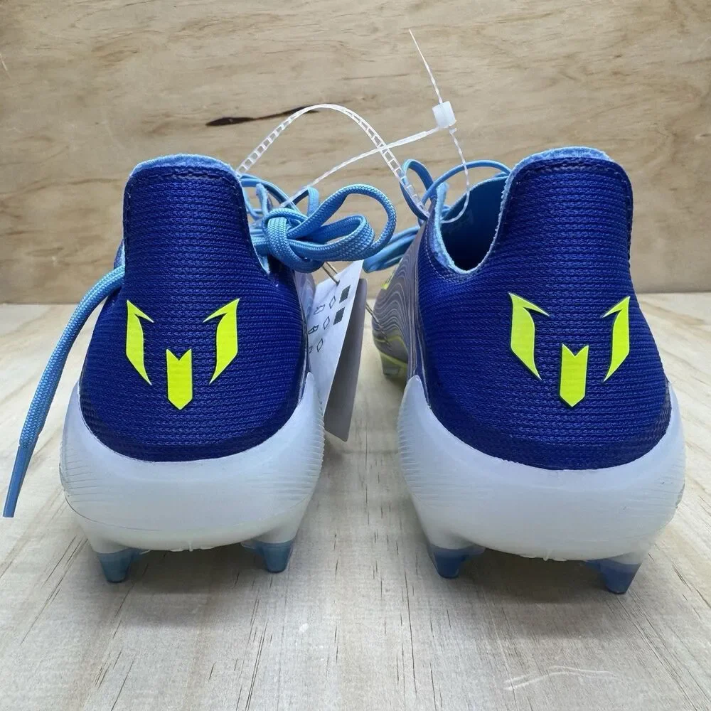 NEW Adidas F50 Messi Elite FG Mens Soccer Cleats Blue Sz 12 JP7435